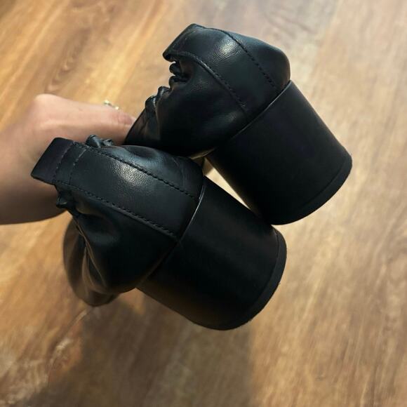 NEW Everlane The Day Heel In Black Size 11 - Picture 6 of 12